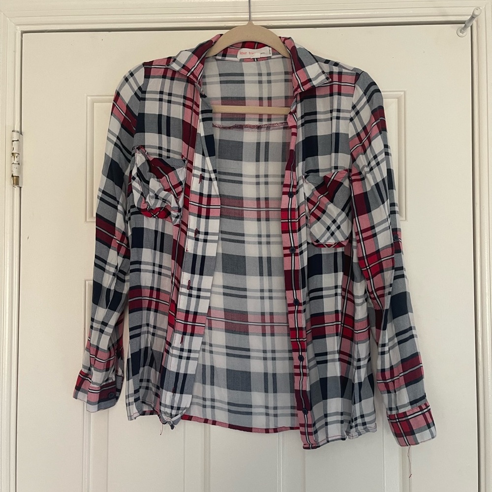 Multi color plaid